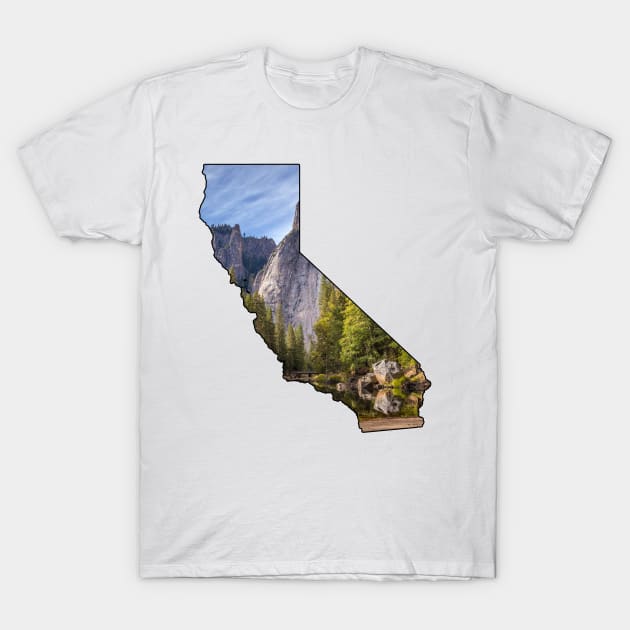 California (Yosemite National Park) T-Shirt by gorff